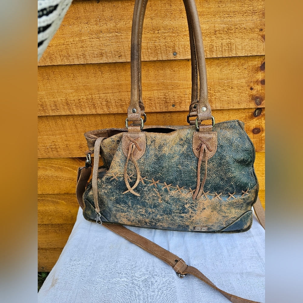 BRUNA: DARK TEAL LUX ICICLE RUSTIC